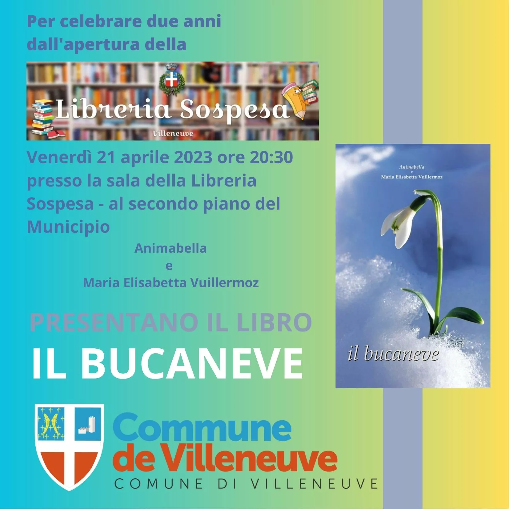 Venerdì 21 aprile 2023 ore 20,30 presso la sala della Libreria Sospesa (1)